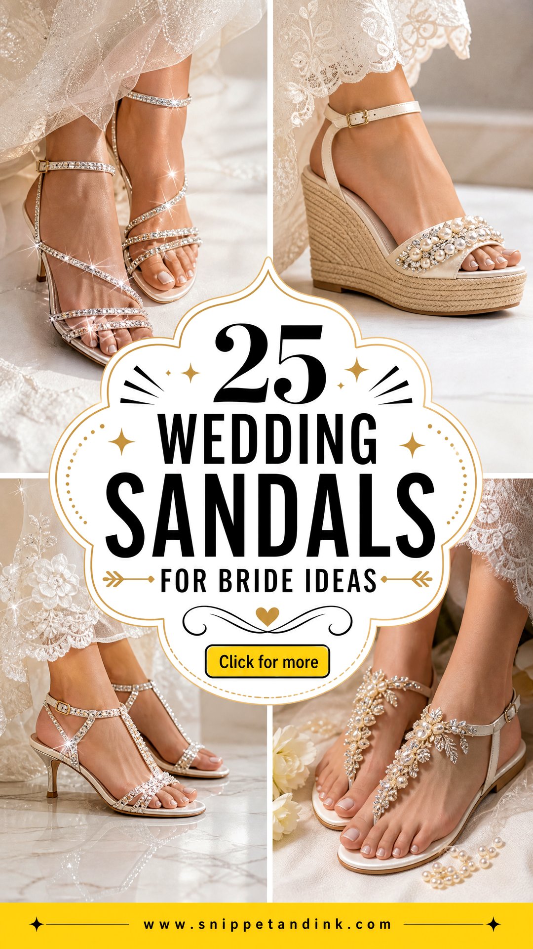 25 Wedding Sandals for Bride Ideas Chic Big-Day Comfort - 25 Wedding Sandals for Bride Ideas: Chic Big-Day Comfort