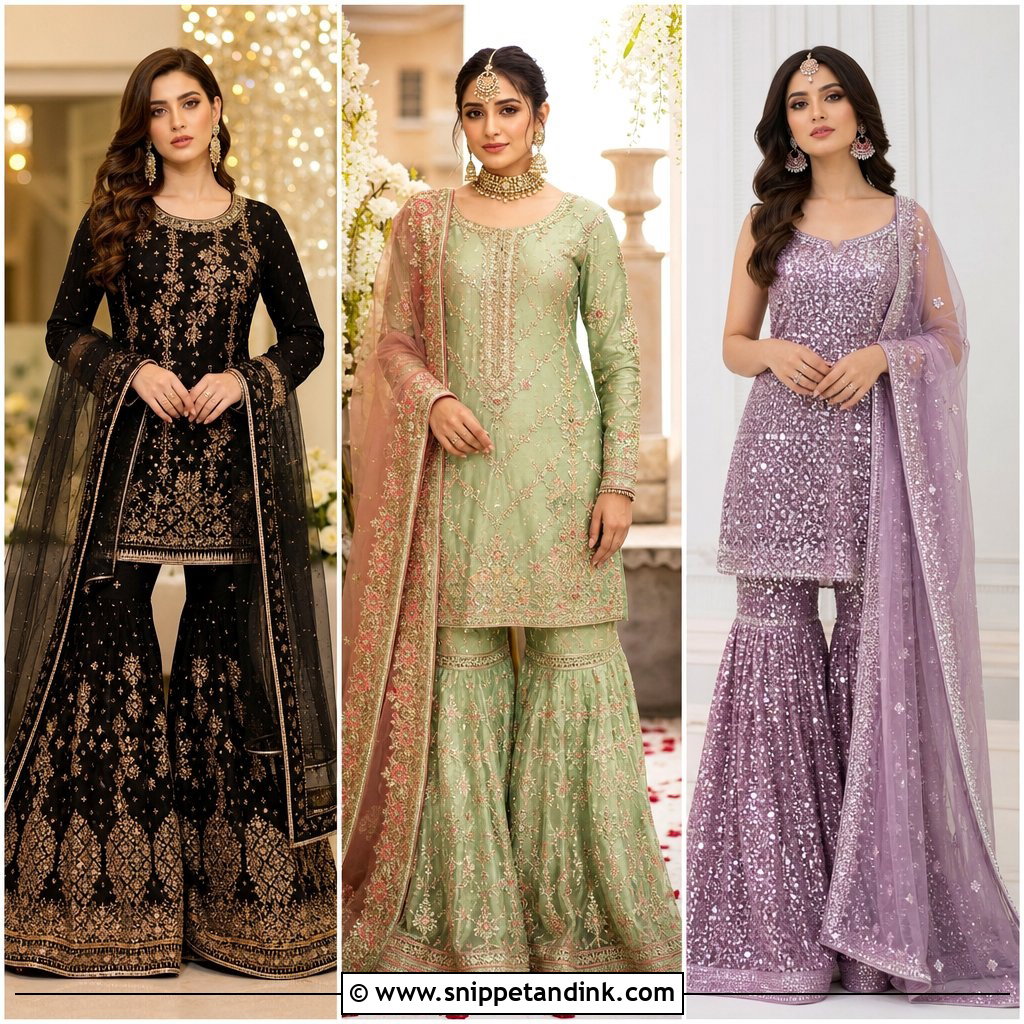 25 Wedding Sharara Ideas Elegant Looks for Modern Brides