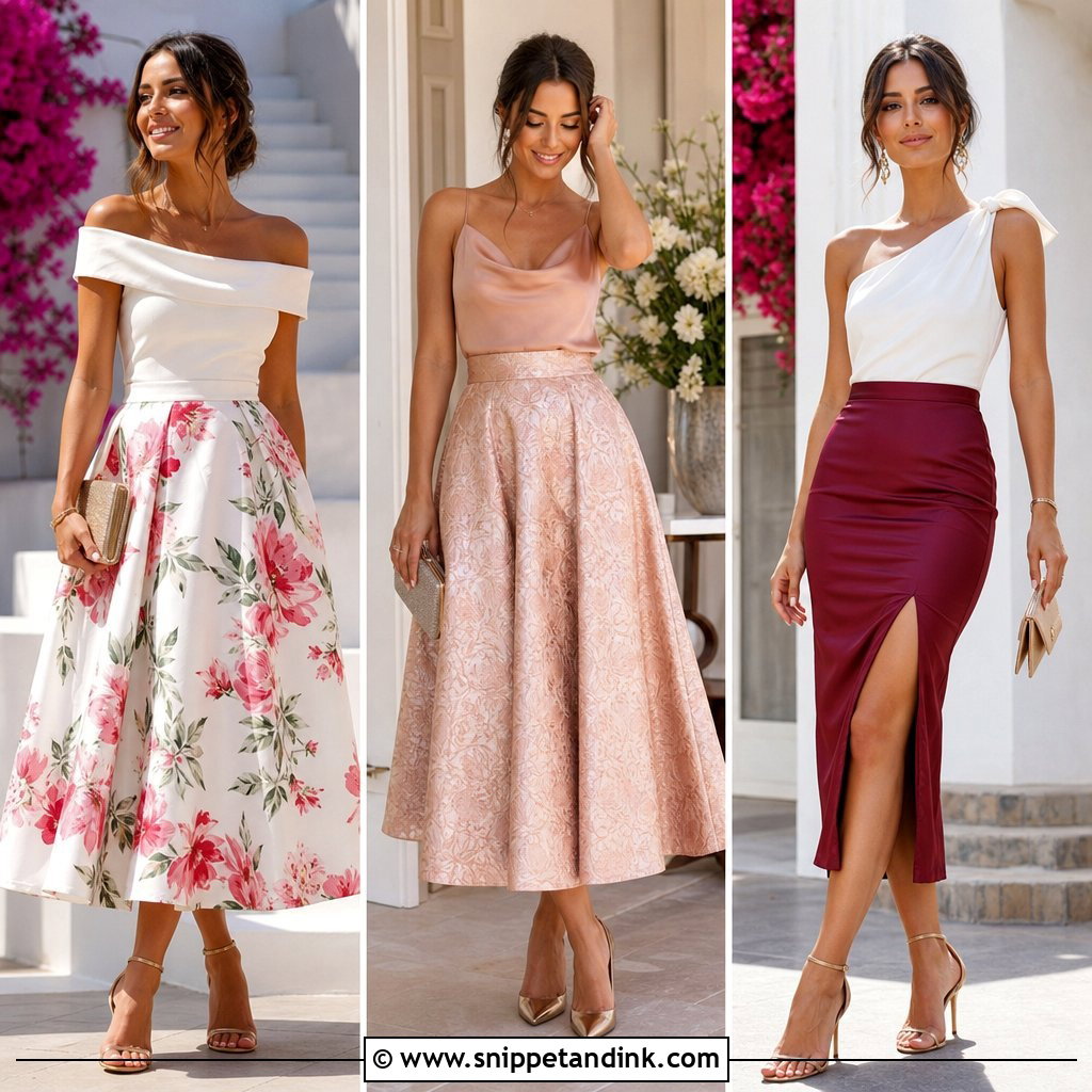 25 Wedding Skirt and Top Ideas: Chic Two-Piece Looks to Try