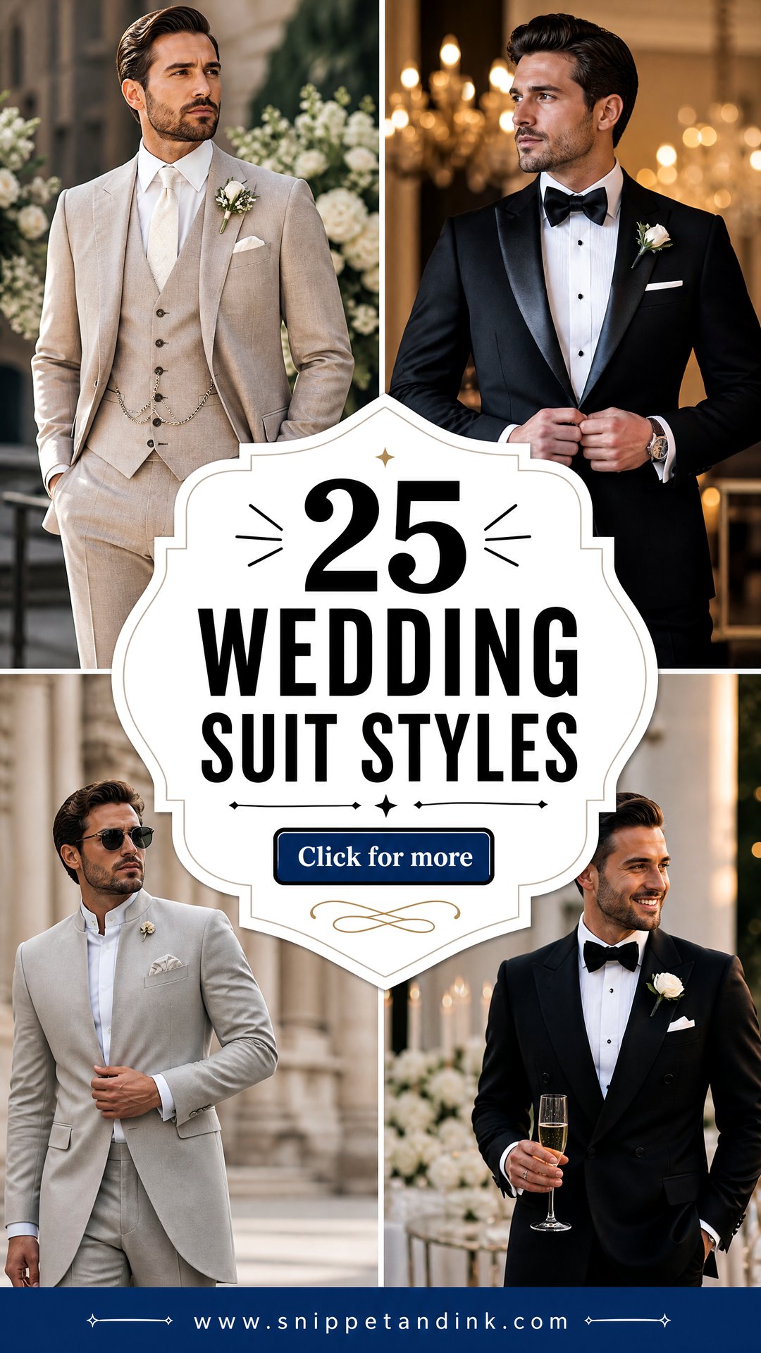 25 Wedding Suit Styles Sharp Looks for Grooms and Guests - 25 Wedding Suit Styles: Sharp Looks for Grooms and Guests