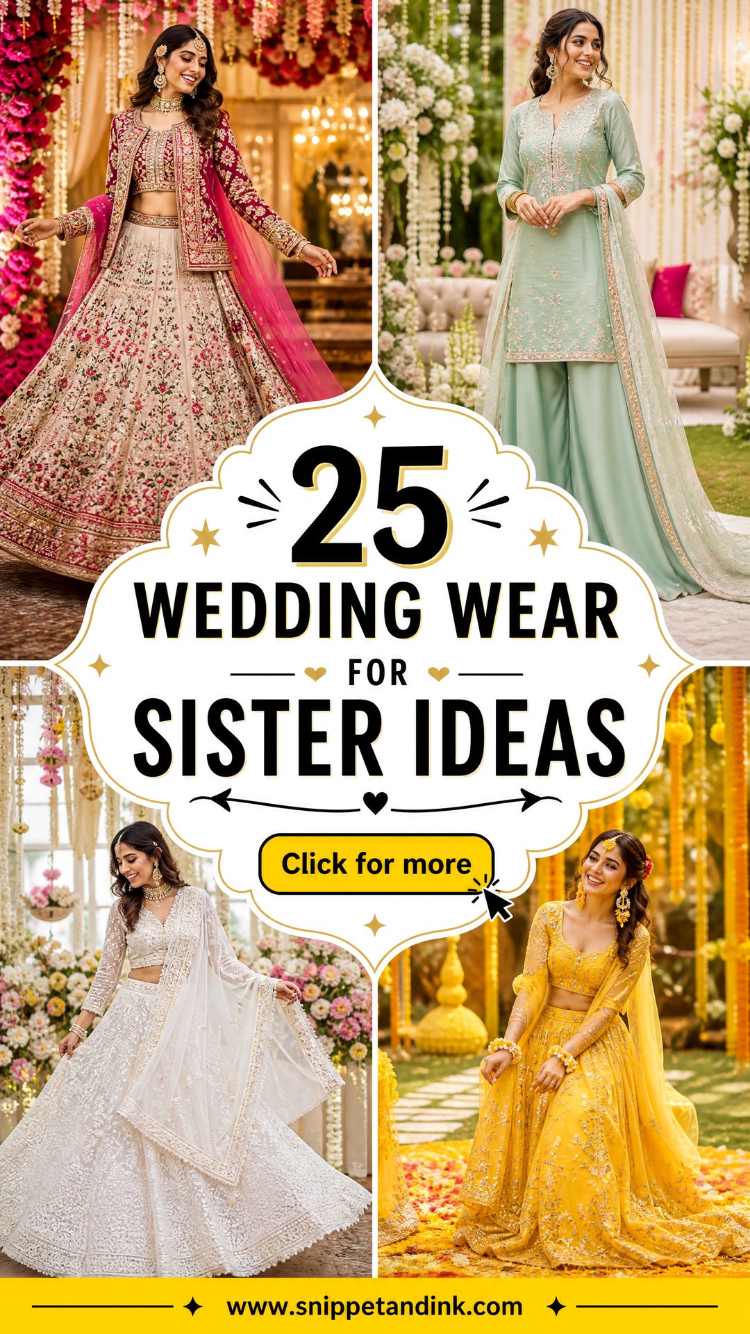 25 Wedding Wear for Sister Ideas Stylish Looks Shell Love - 25 Wedding Wear for Sister Ideas: Stylish Looks She’ll Love