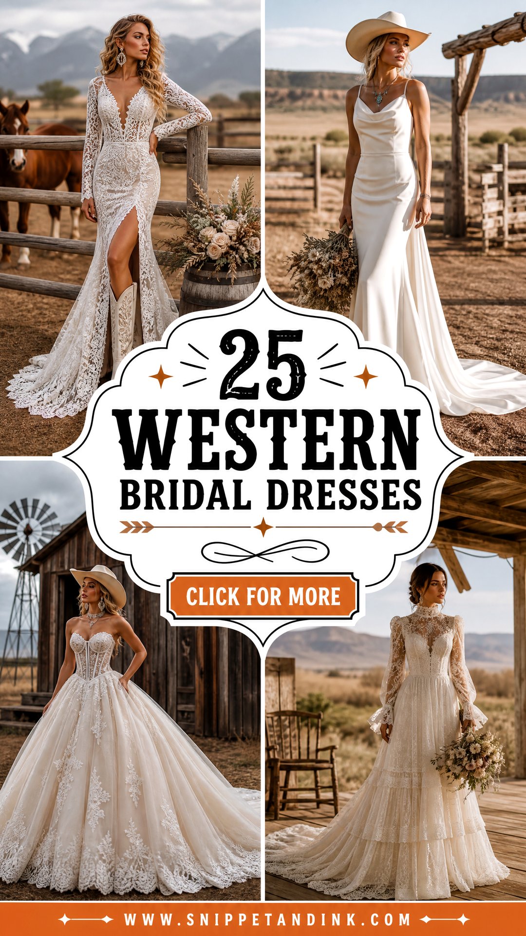 25 Western Bridal Dresses Timeless Looks for Modern Brides - 25 Western Bridal Dresses: Timeless Looks for Modern Brides