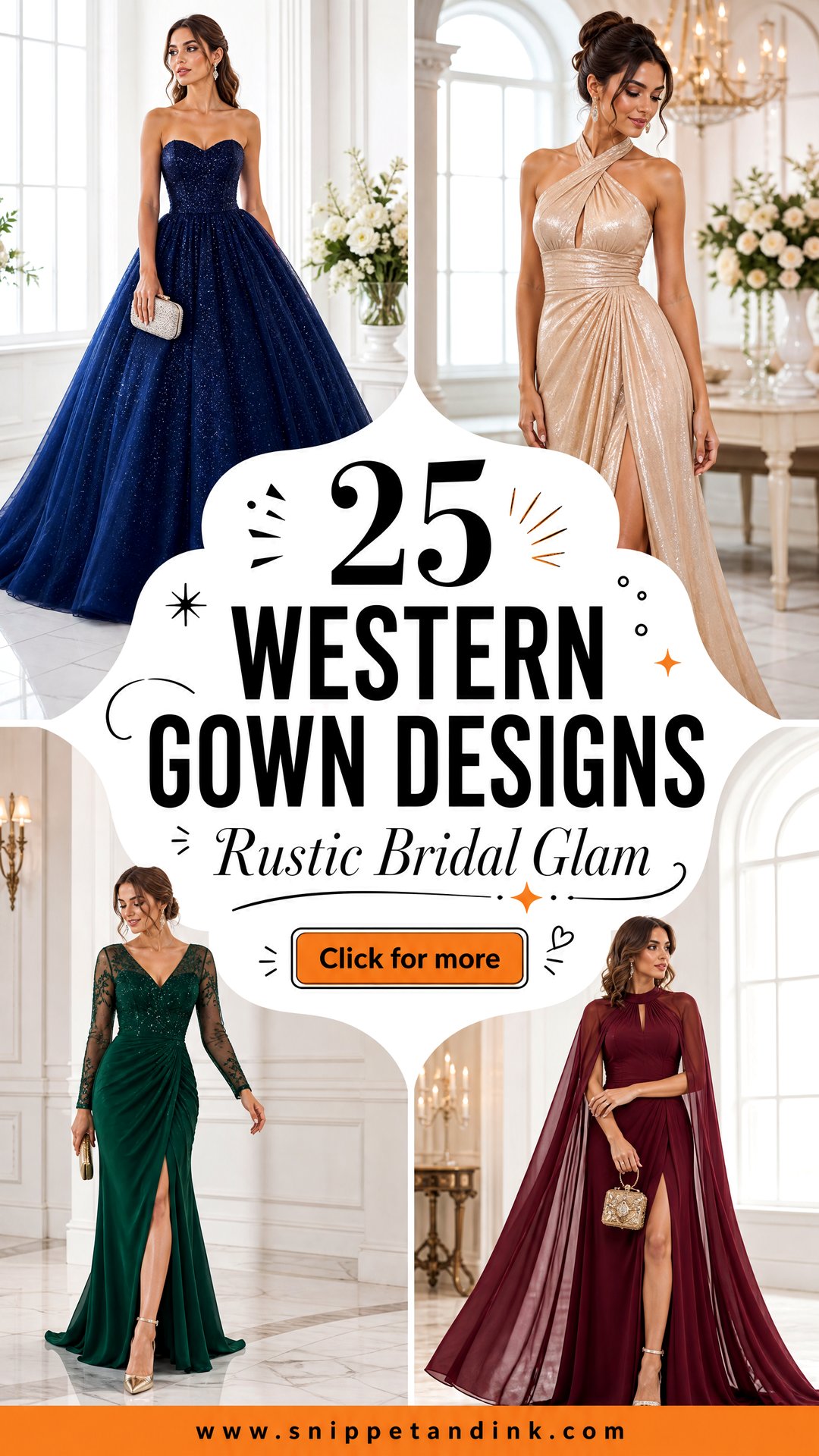 25 Western Gown Designs for Rustic Bridal Glam - 25 Western Gown Designs for Rustic Bridal Glam