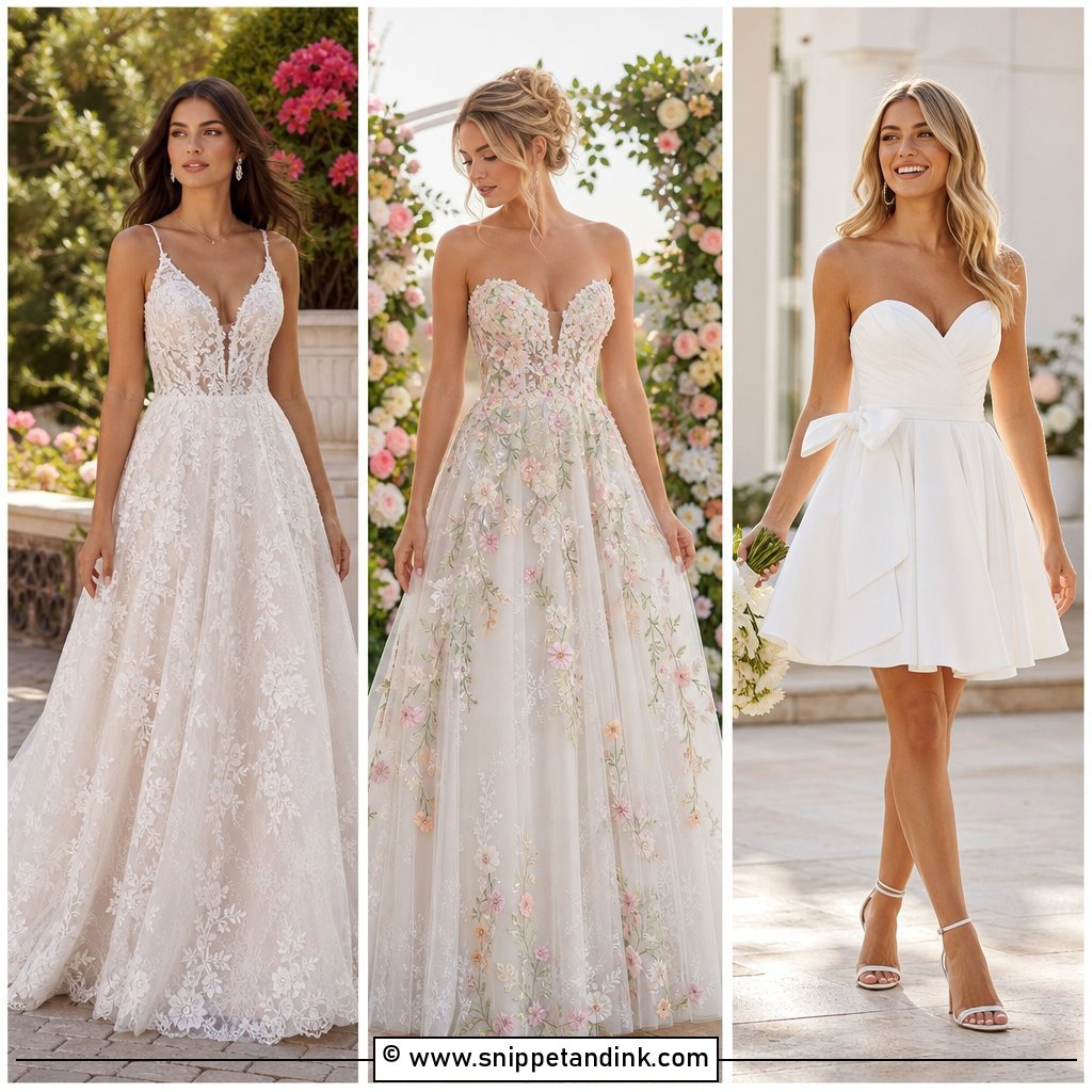 25 Whimsical Wedding Dresses for Dreamy Bridal Style