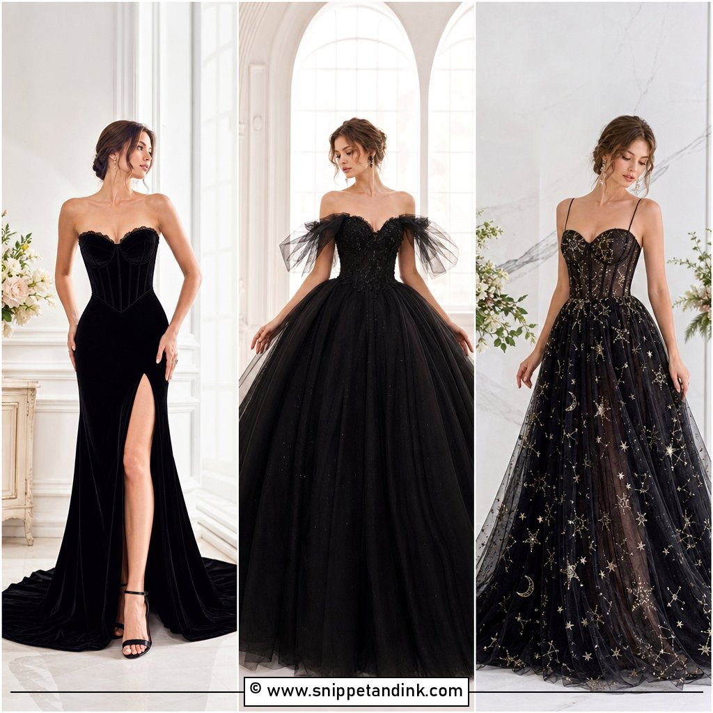 25 Whimsigoth Wedding Dress Ideas for Dark Romance