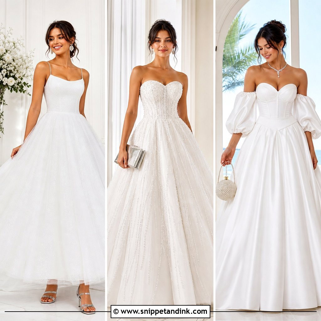 25 White Ball Gown Ideas