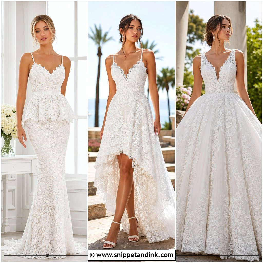 25 White Cord Nigerian Lace Gown Styles: Elegant Nigerian Looks