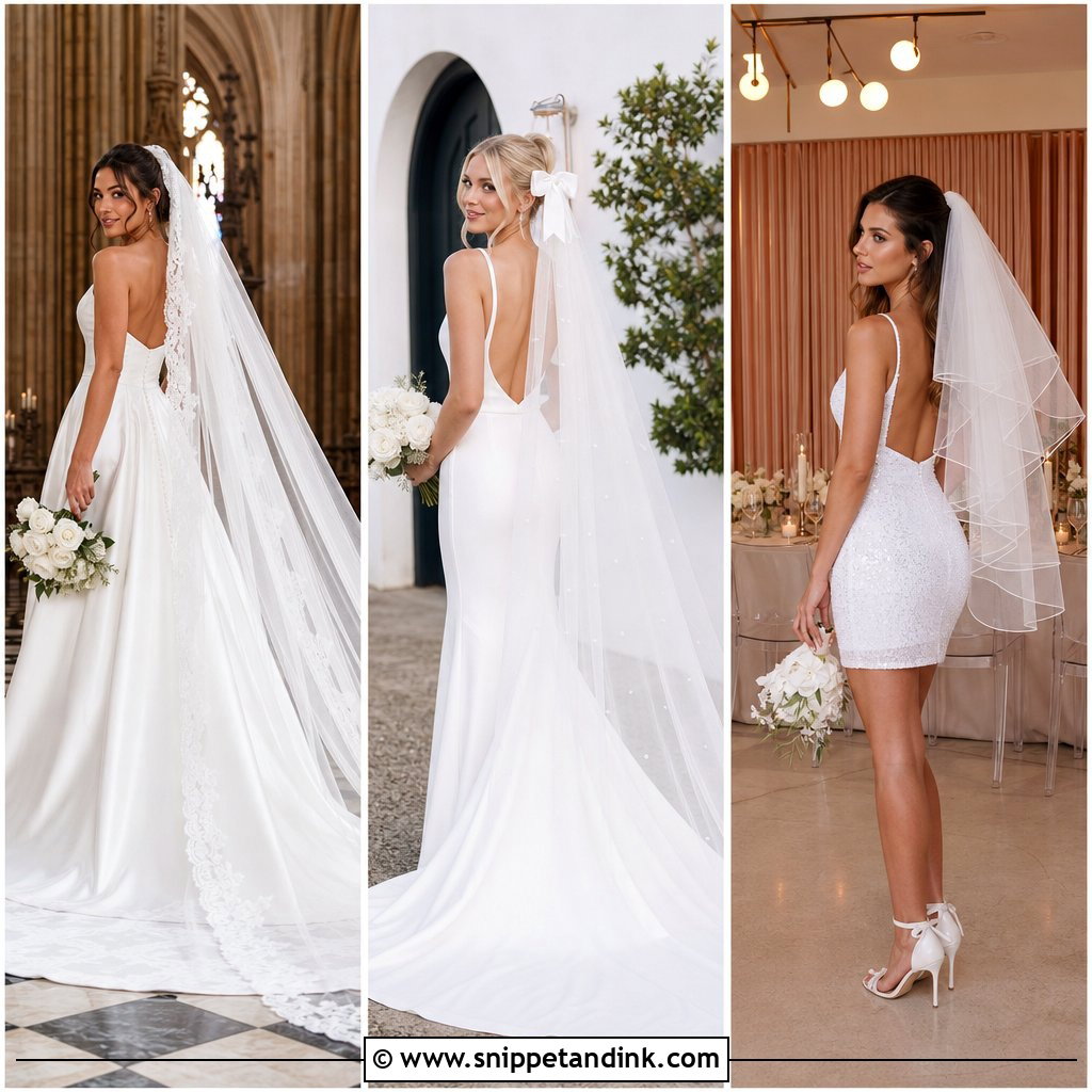 25 White Veil Ideas: Romantic Finishing Touches for Brides