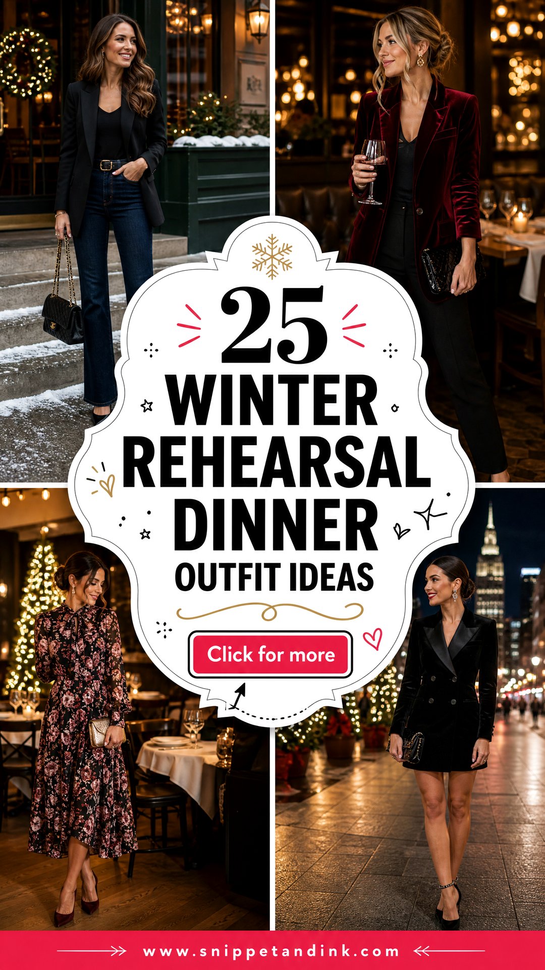 25 Winter Rehearsal Dinner Outfit Ideas for Cozy-Chic Brides - 25 Winter Rehearsal Dinner Outfit Ideas for Cozy-Chic Brides