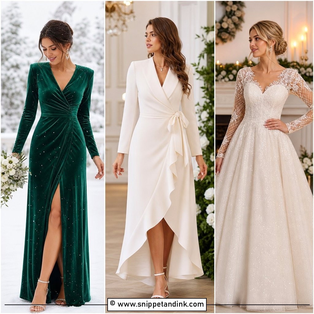 25 Winter Wedding Dresses for Cozy Elegant Brides