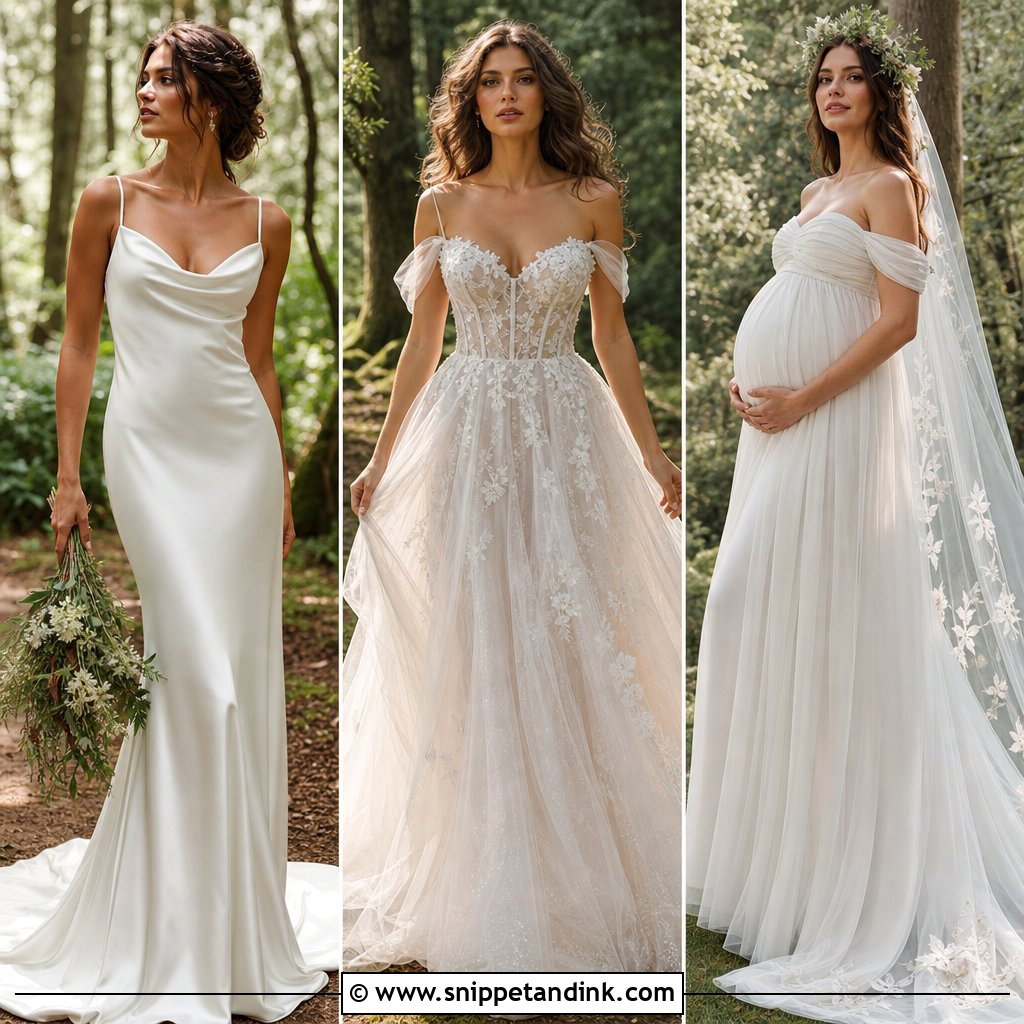 25 Woodland Wedding Dress Ideas for Enchanted Forest Brides