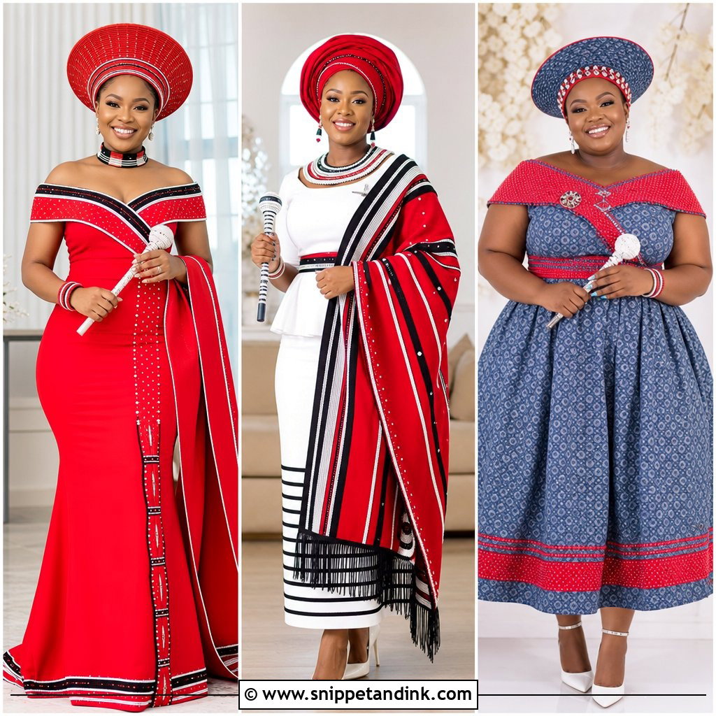 25 Xhosa Traditional Wedding Dresses for a Proud, Elegant Bride