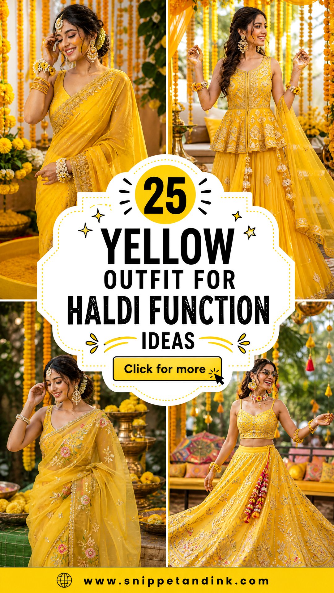 25 Yellow Outfit for Haldi Function Ideas for Bright Haldi Style - 25 Yellow Outfit for Haldi Function Ideas for Bright Haldi Style