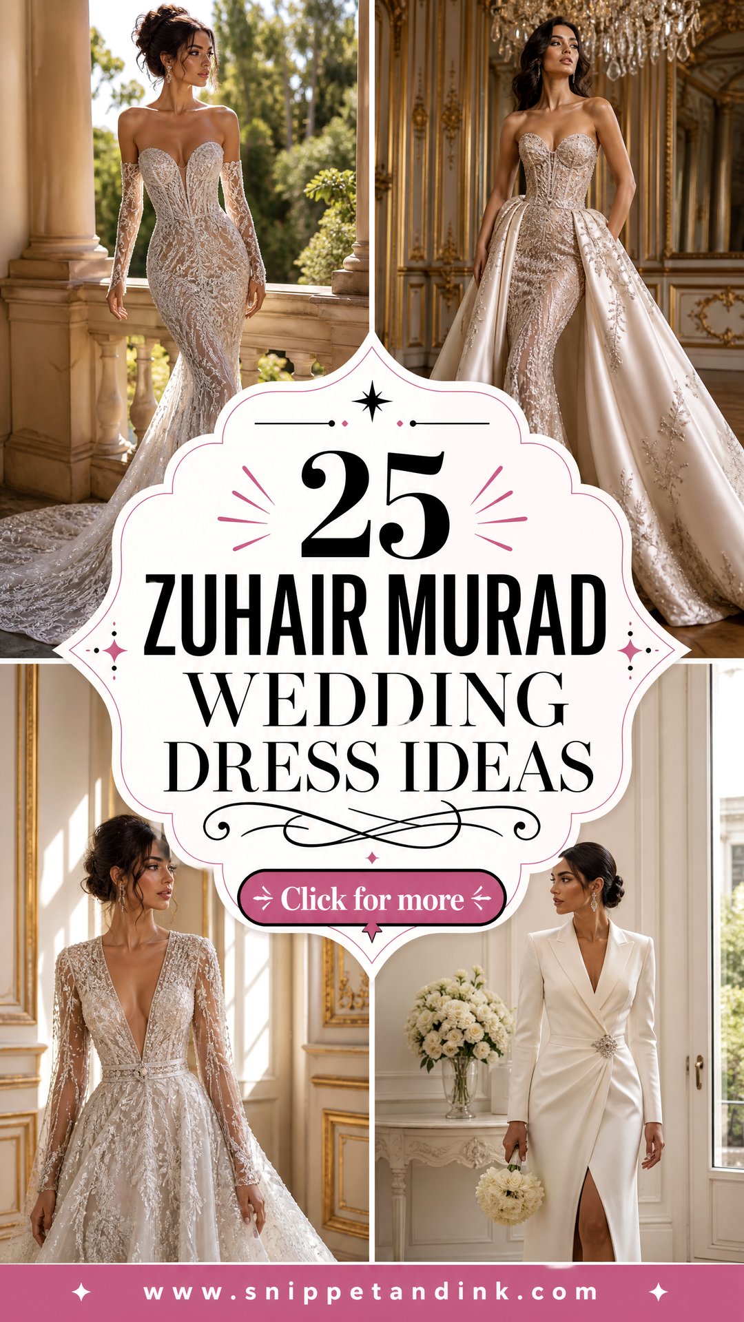 25 Zuhair Murad Wedding Dress Ideas for Luxe Bridal Style - 25 Zuhair Murad Wedding Dress Ideas for Luxe Bridal Style
