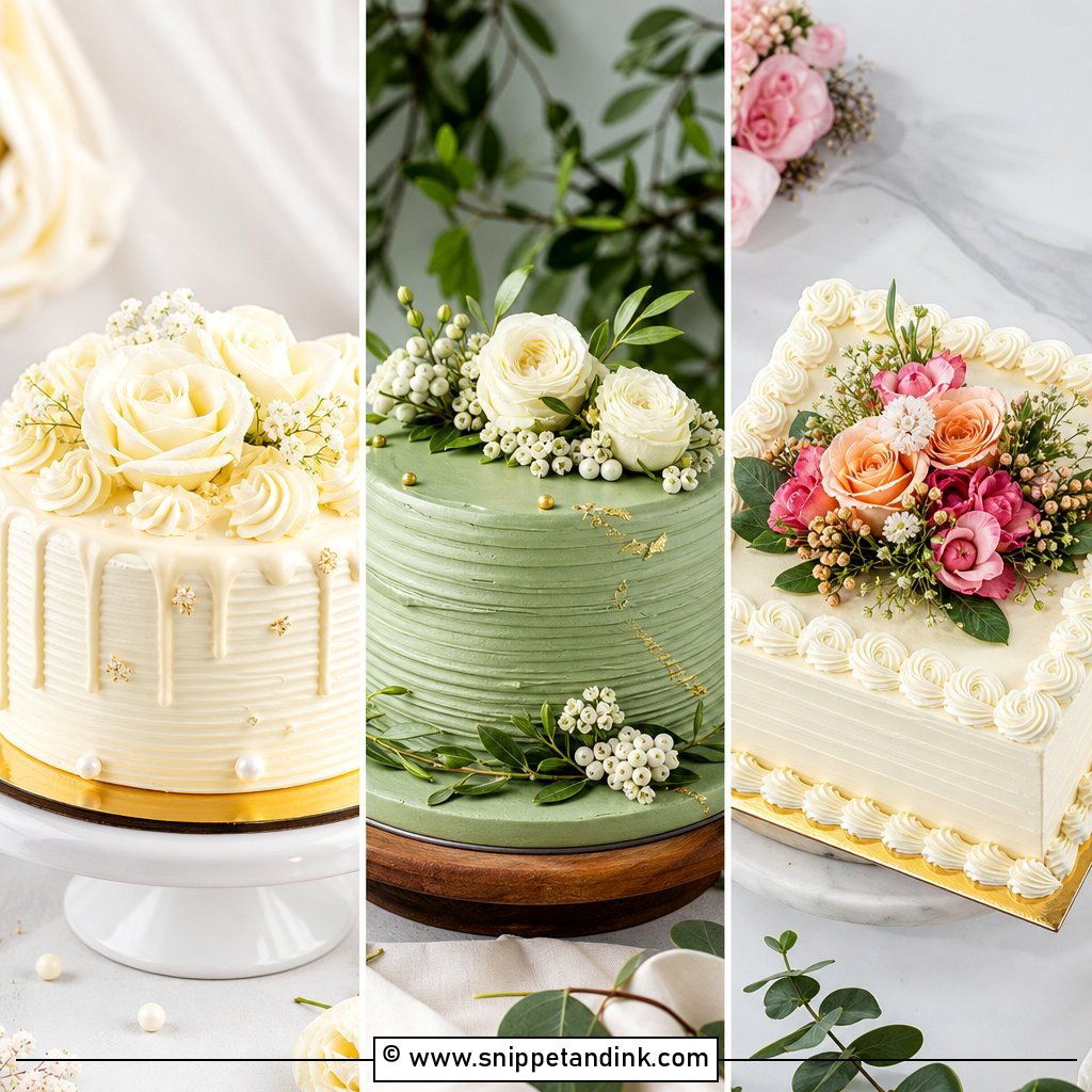 30 1 Kg Cake Designs for Wedding Elegant Small Cakes