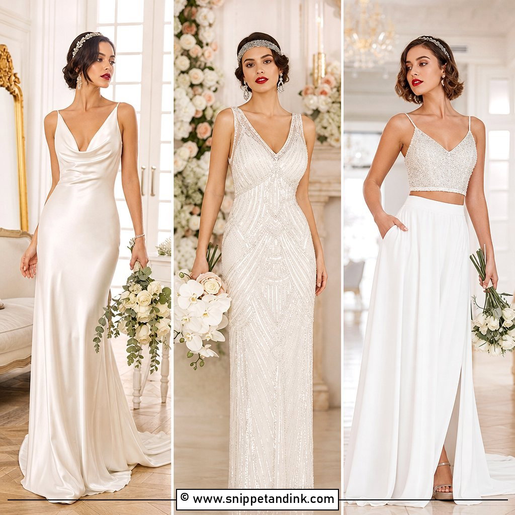 30 1920s Wedding Dress Ideas for Glam Art Deco Brides