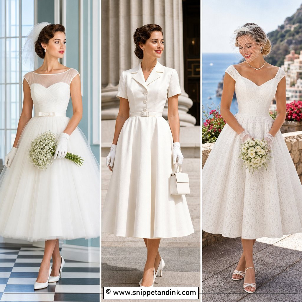 30 1950s Wedding Dress Ideas for Timeless Bridal Charm
