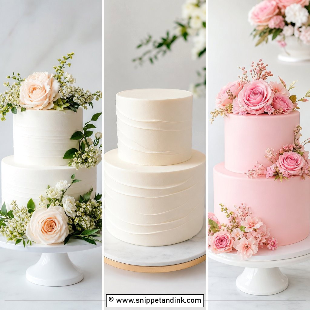 30 2 Tier Cake Designs for Wedding Elegant Ideas to Love
