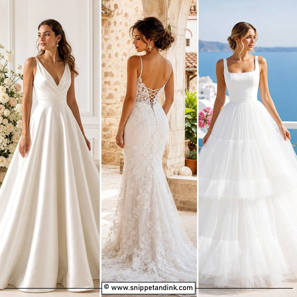 30 2000s Wedding Dress Ideas for Nostalgic Brides