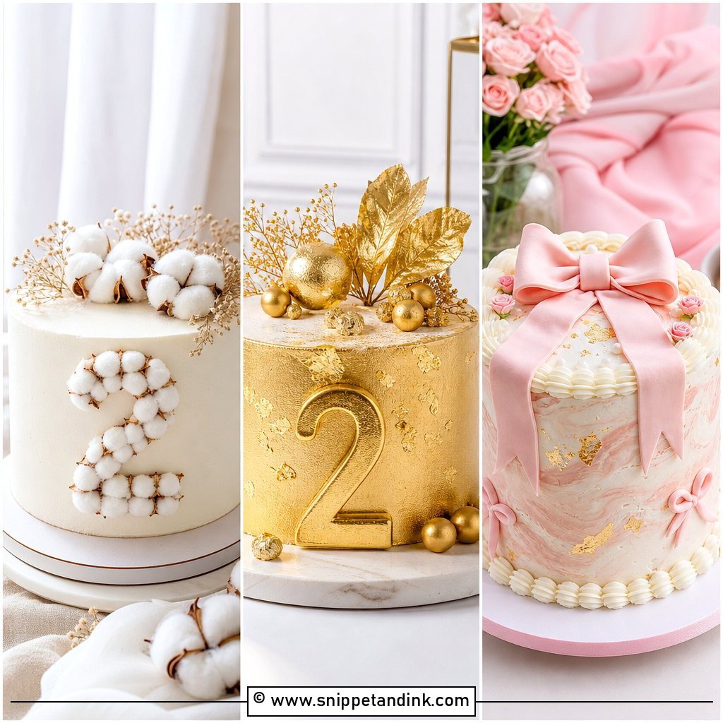 30 2nd Anniversary Cake Ideas for a Sweet Celebration