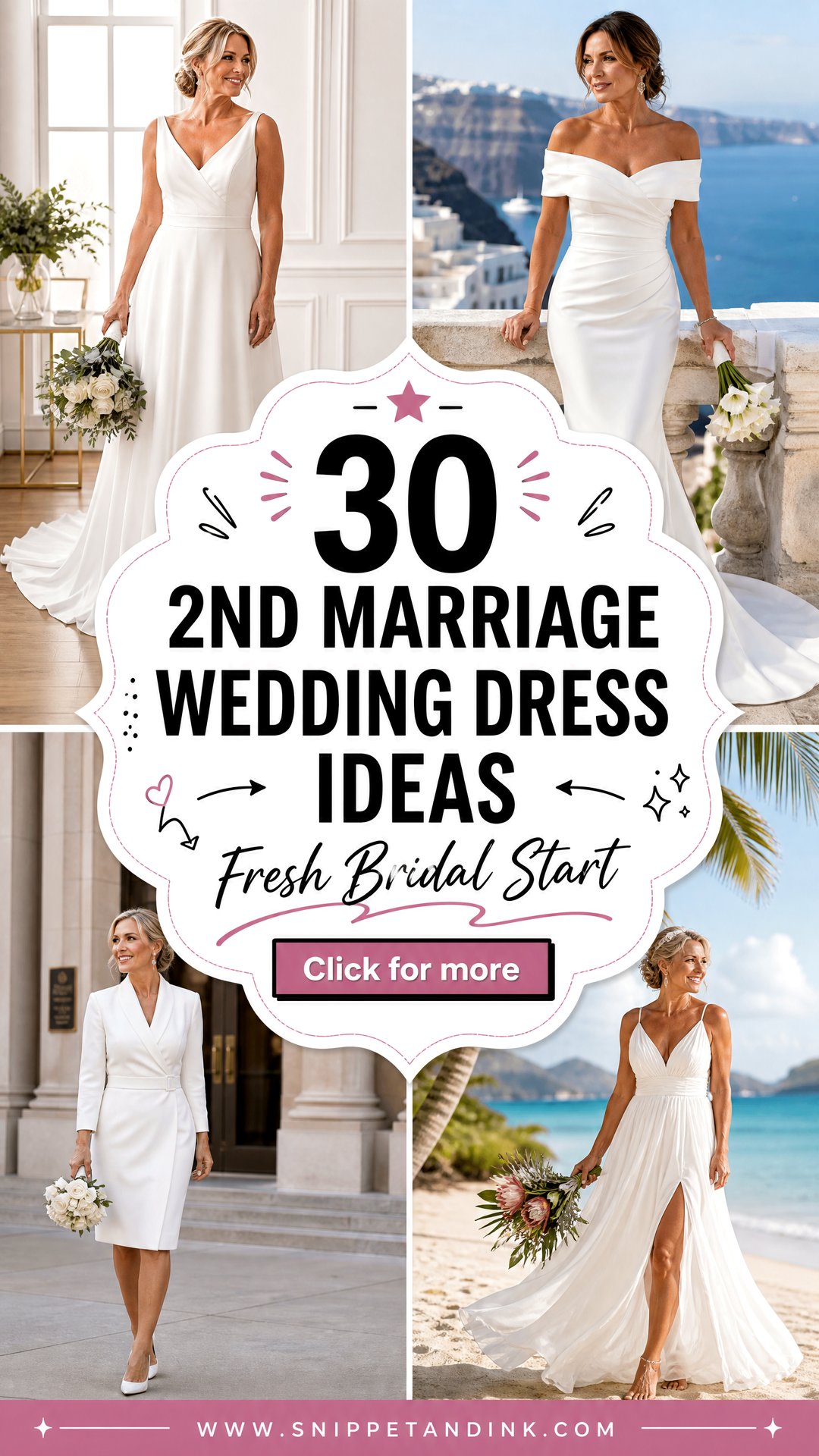 30 2nd Marriage Wedding Dress Ideas for a Fresh Start - 30 2nd Marriage Wedding Dress Ideas for a Fresh Start