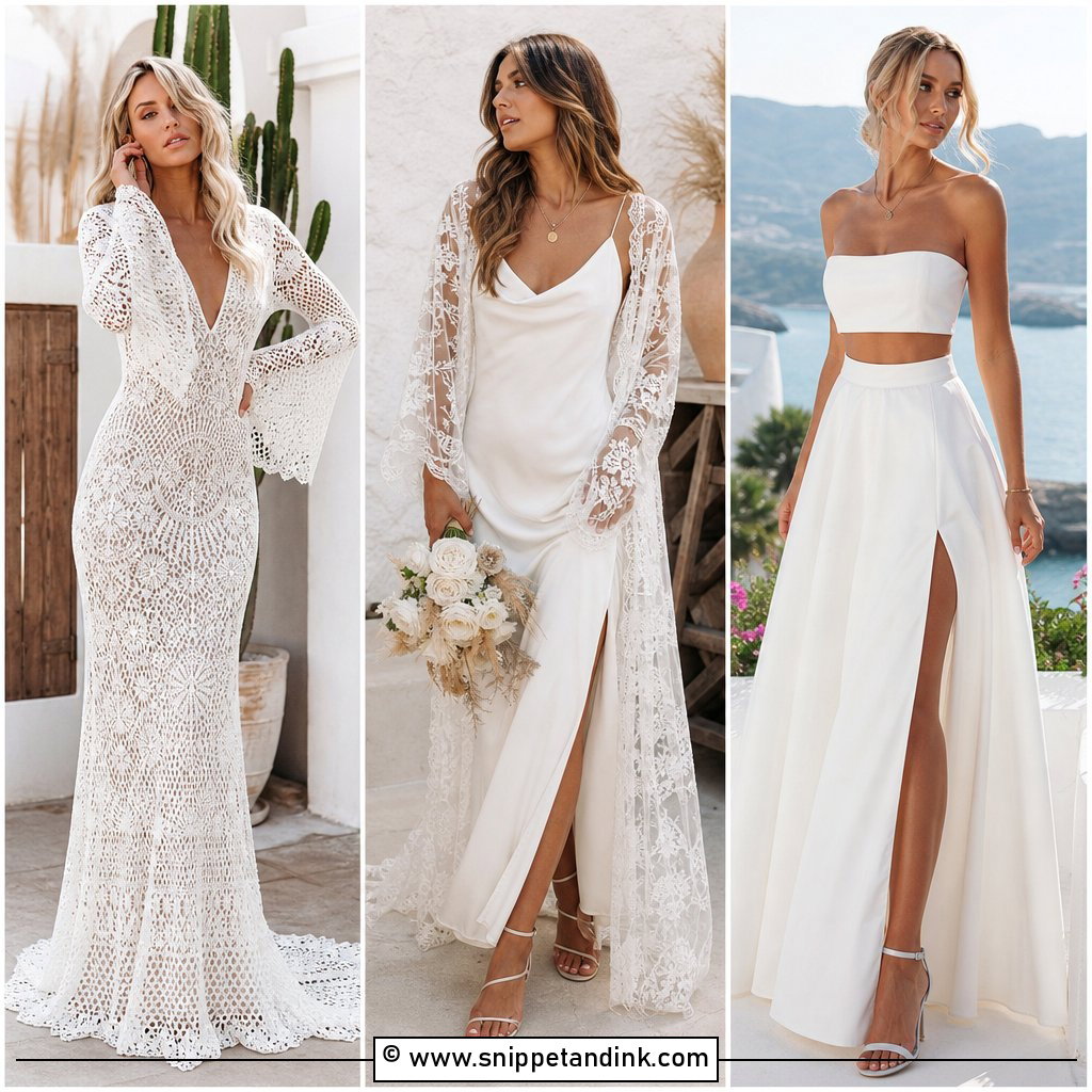 30 70s Wedding Dress Ideas for Boho Vintage Brides