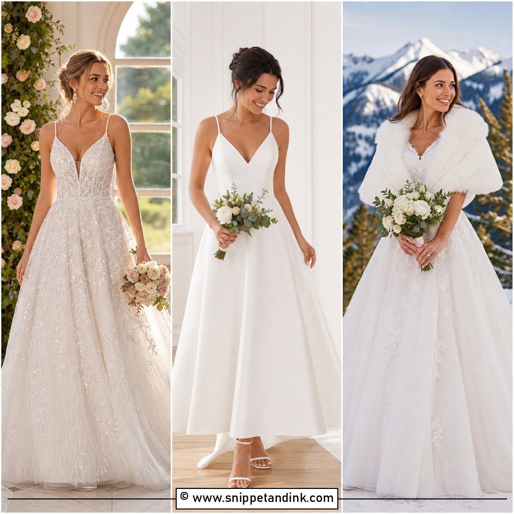 30 A-Line Wedding Dress Ideas for Timeless Bridal Elegance