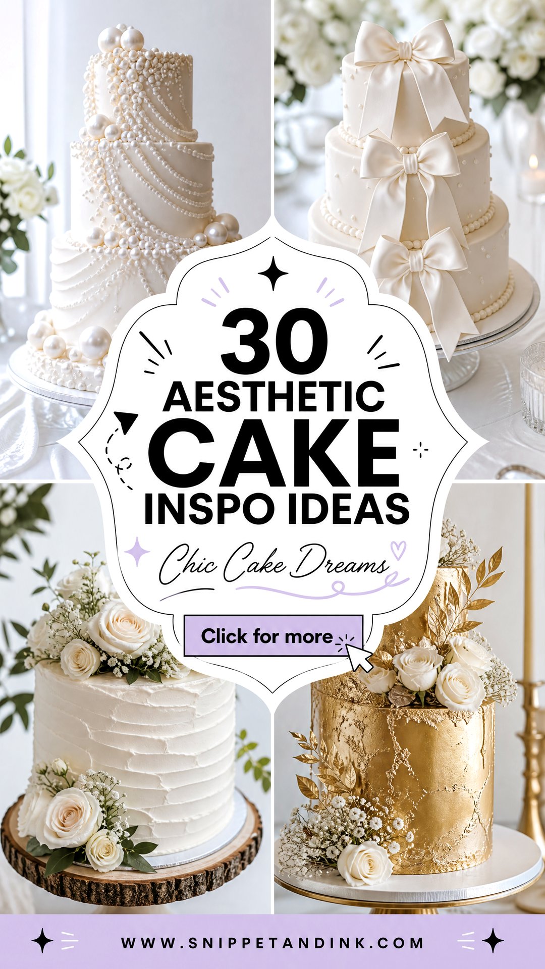 30 Aesthetic Cake Inspo Ideas for Wedding Chic Looks - 30 Aesthetic Cake Inspo Ideas for Wedding: Chic Looks