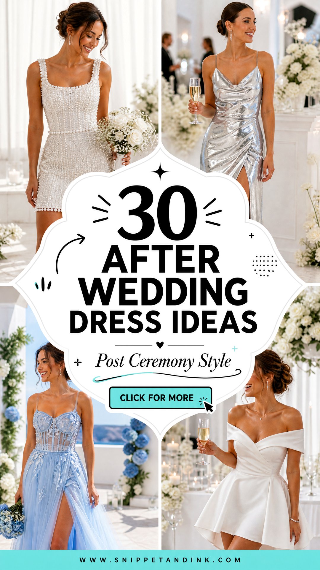 30 After Wedding Dress Ideas for Stylish Post-Ceremony Looks - 30 After Wedding Dress Ideas for Stylish Post-Ceremony Looks