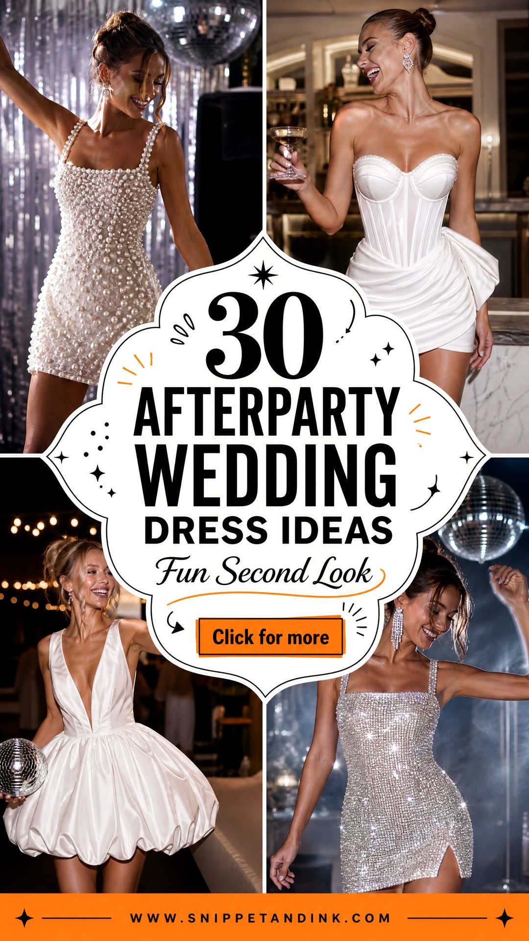 30 Afterparty Wedding Dress Ideas for a Fun Second Look - 30 Afterparty Wedding Dress Ideas for a Fun Second Look