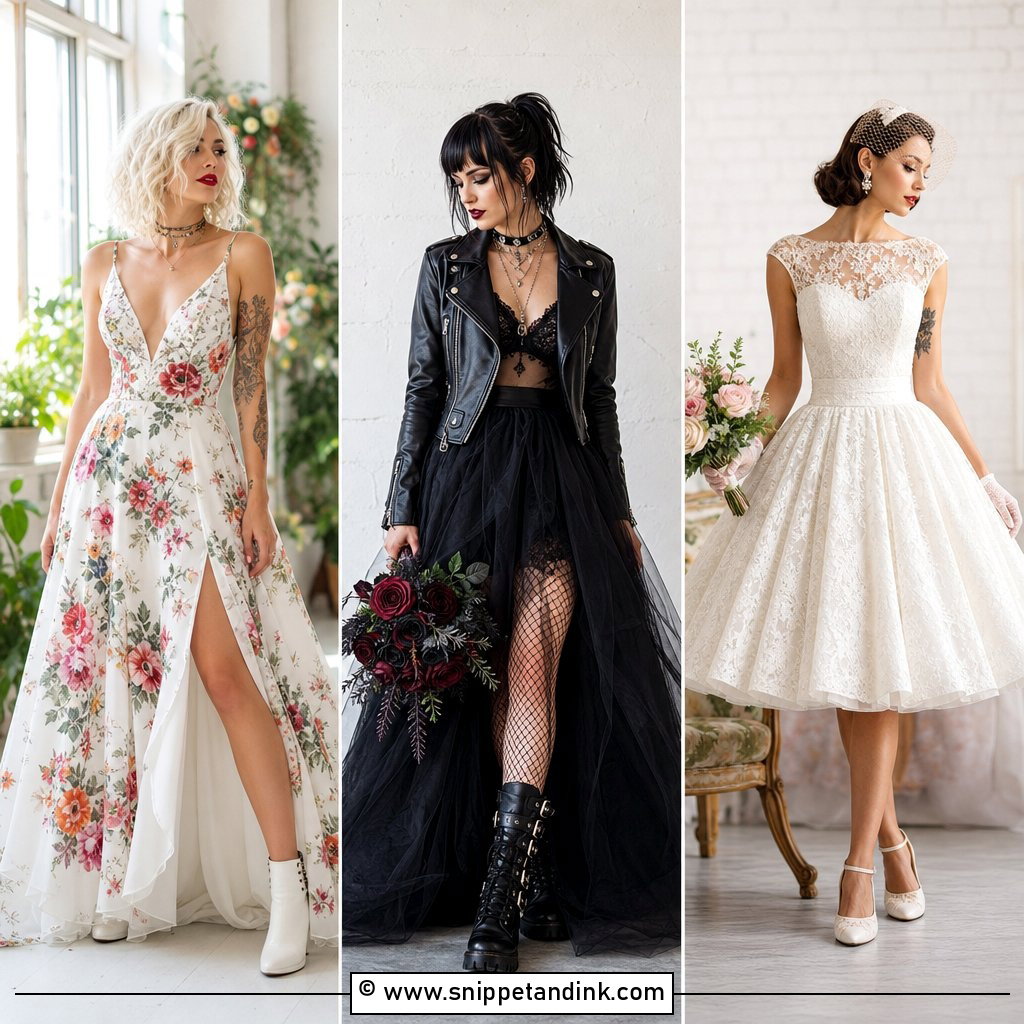 30 Alt Bride Ideas for Bold Nontraditional Weddings