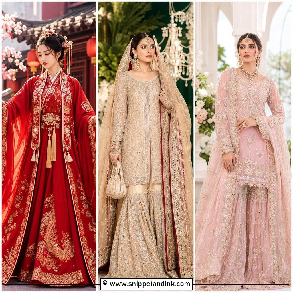 30 Asian Bridal Dresses for Stunning Cultural Style