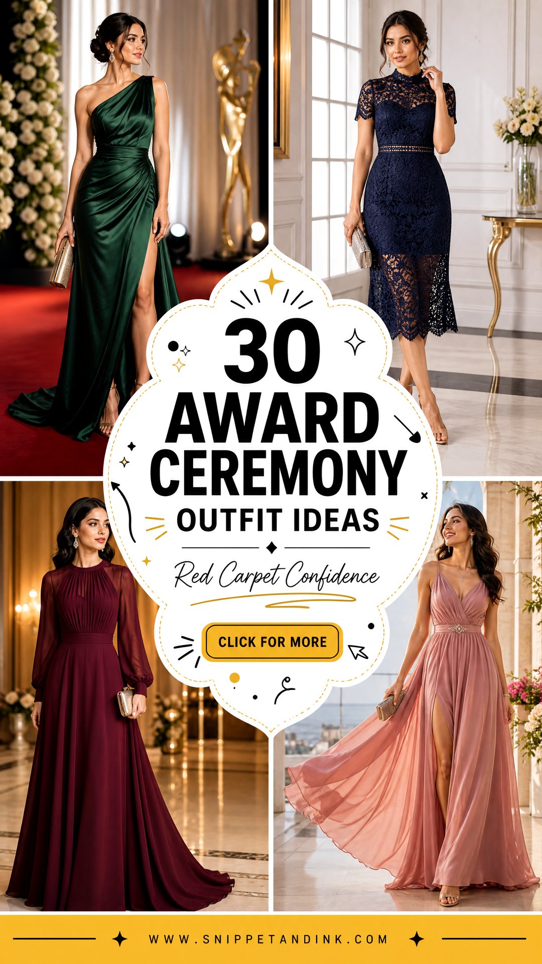 30 Award Ceremony Outfit Ideas for Red Carpet Confidence - 30 Award Ceremony Outfit Ideas for Red Carpet Confidence