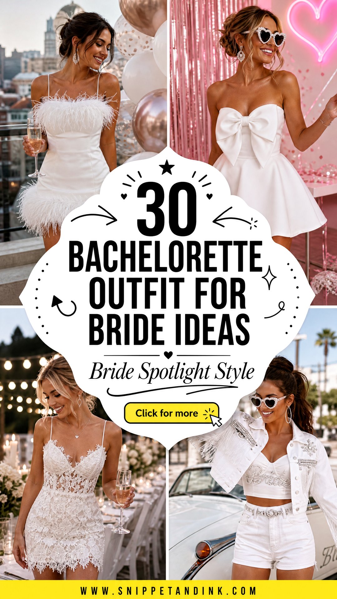 30 Bachelorette Outfit for Bride Ideas to Steal the Show - 30 Bachelorette Outfit for Bride Ideas to Steal the Show
