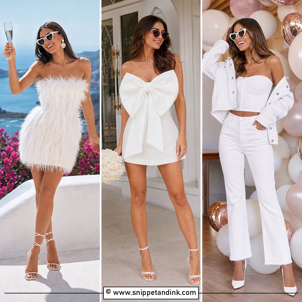 30 Bachelorette Outfit for Bride Ideas to Steal the Show