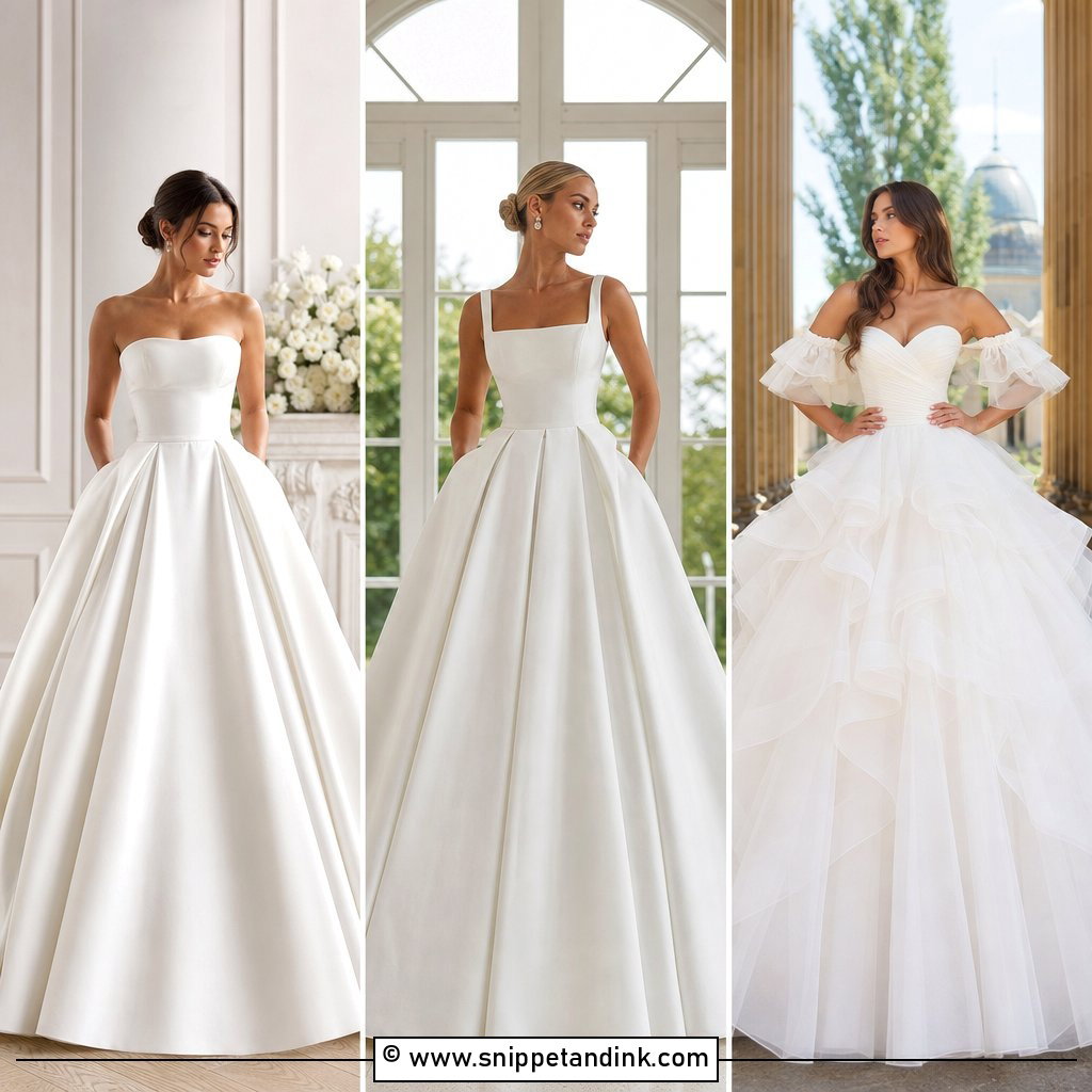 30 Ball Gowns Wedding Styles for a Fairytale Bridal Look