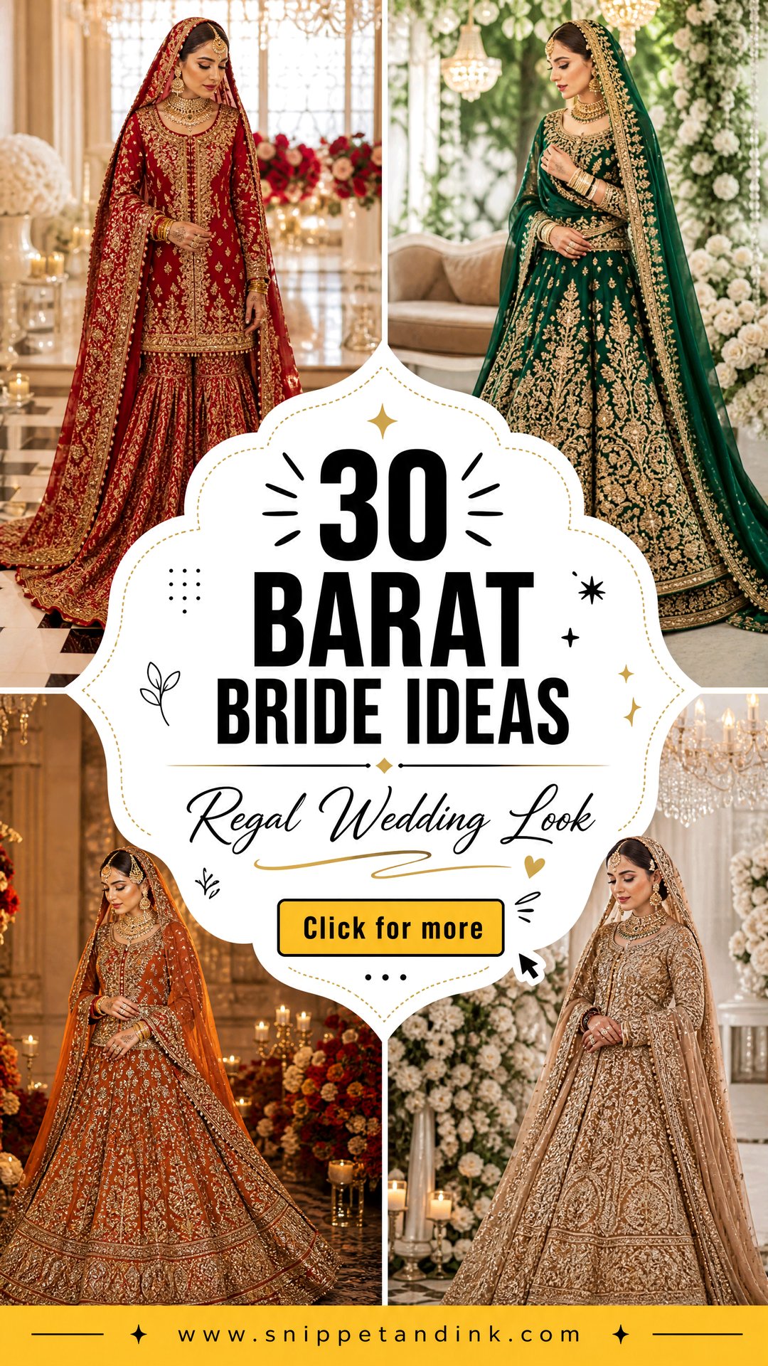 30 Barat Bride Ideas for a Regal Pakistani Wedding Look - 30 Barat Bride Ideas for a Regal Pakistani Wedding Look