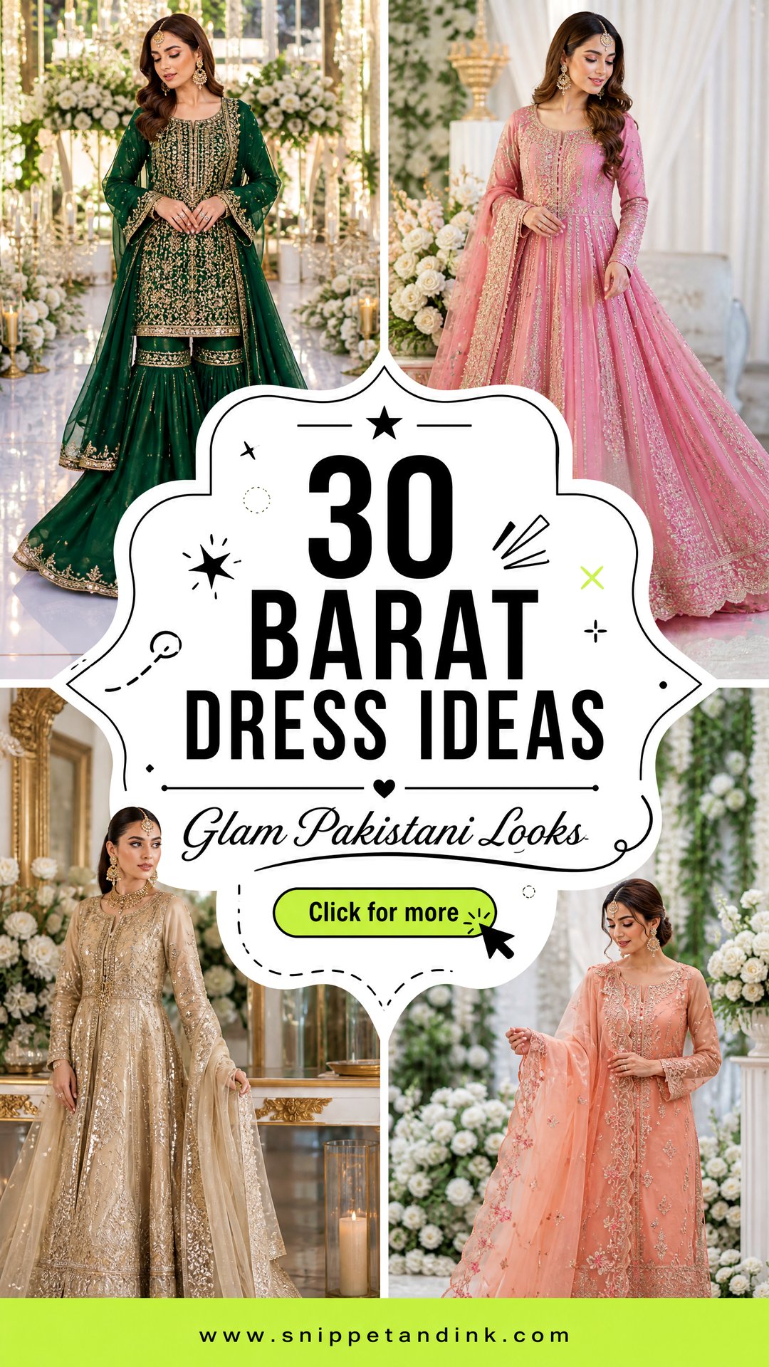 30 Barat Dress Ideas for Glam Pakistani Wedding Looks - 30 Barat Dress Ideas for Glam Pakistani Wedding Looks