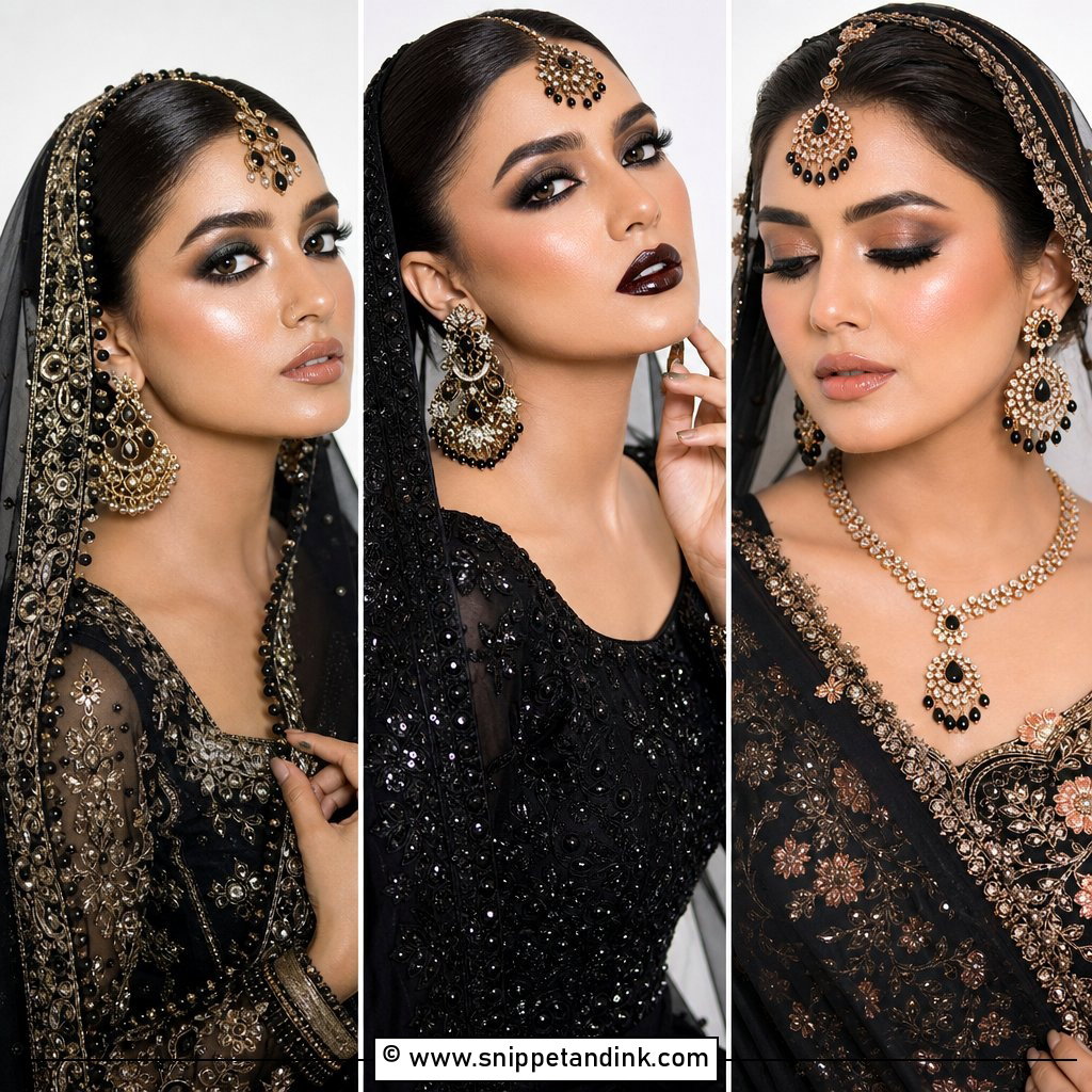 30 Black Bridal Makeup Ideas for Glam Wedding Beauty