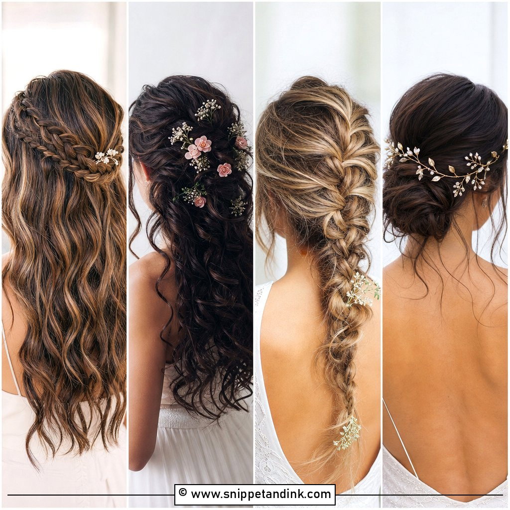 30 Boho Bridal Hair Ideas for Effortless Wedding Beauty