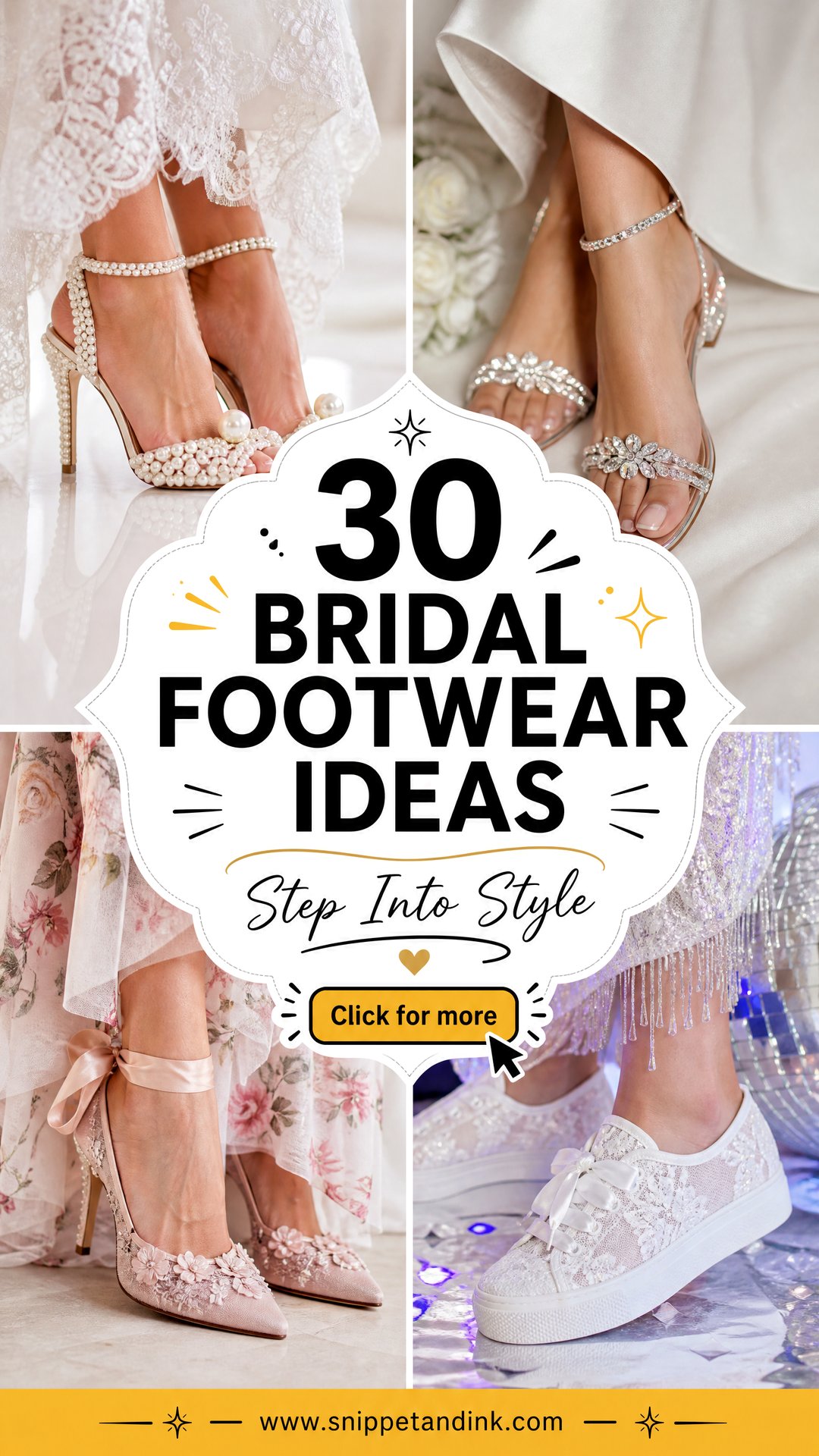 30 Bridal Footwear Ideas Stylish Picks for Every Bride - 30 Bridal Footwear Ideas: Stylish Picks for Every Bride