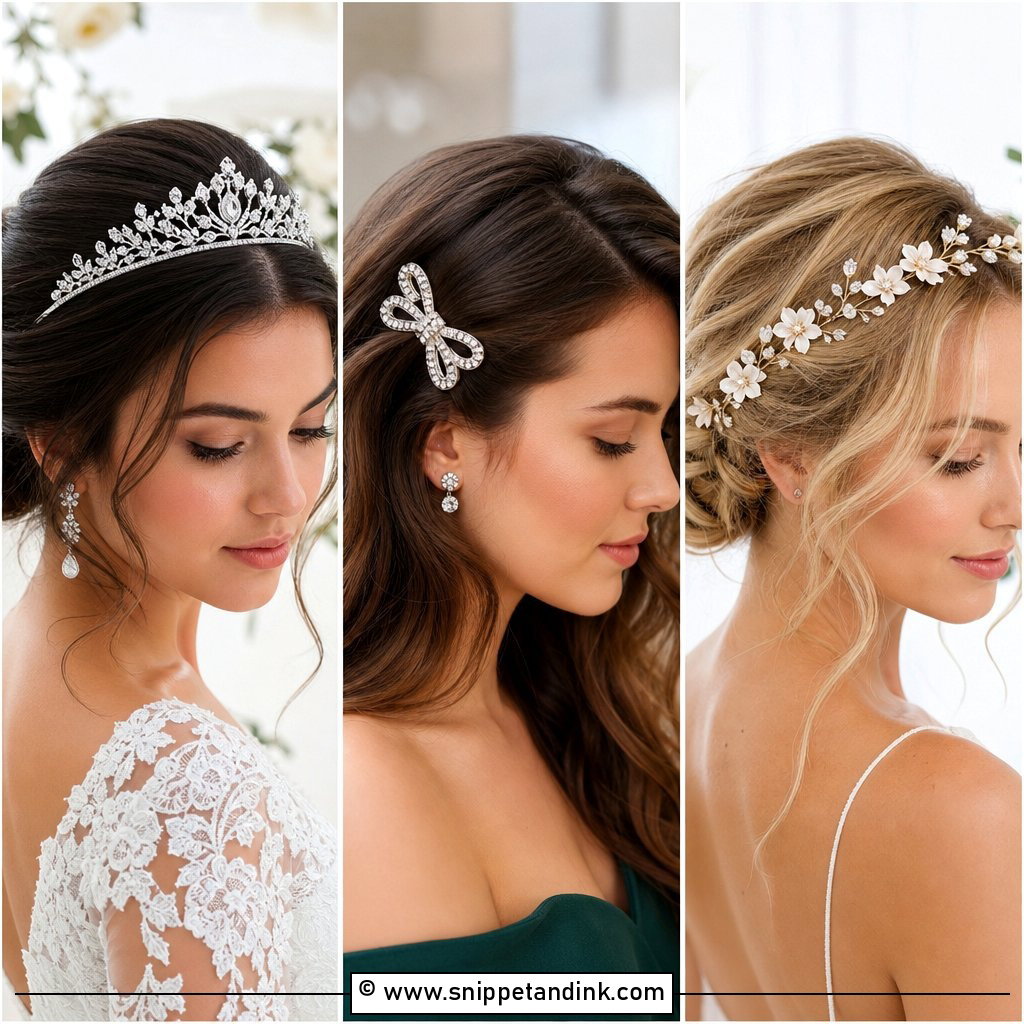 30 Bridal Hair Accessories for a Magical Wedding Finish
