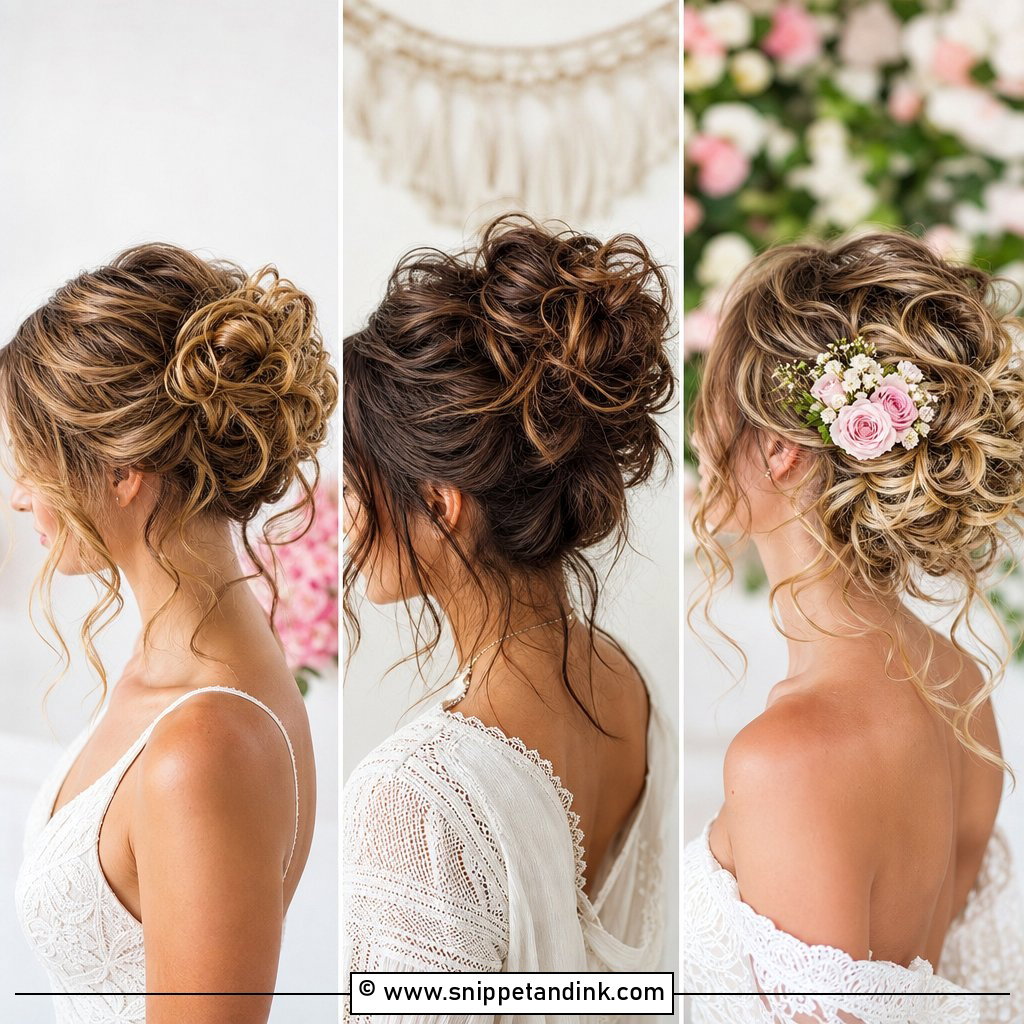 30 Bridal Hair Updo Ideas for an Elegant Wedding Day Look