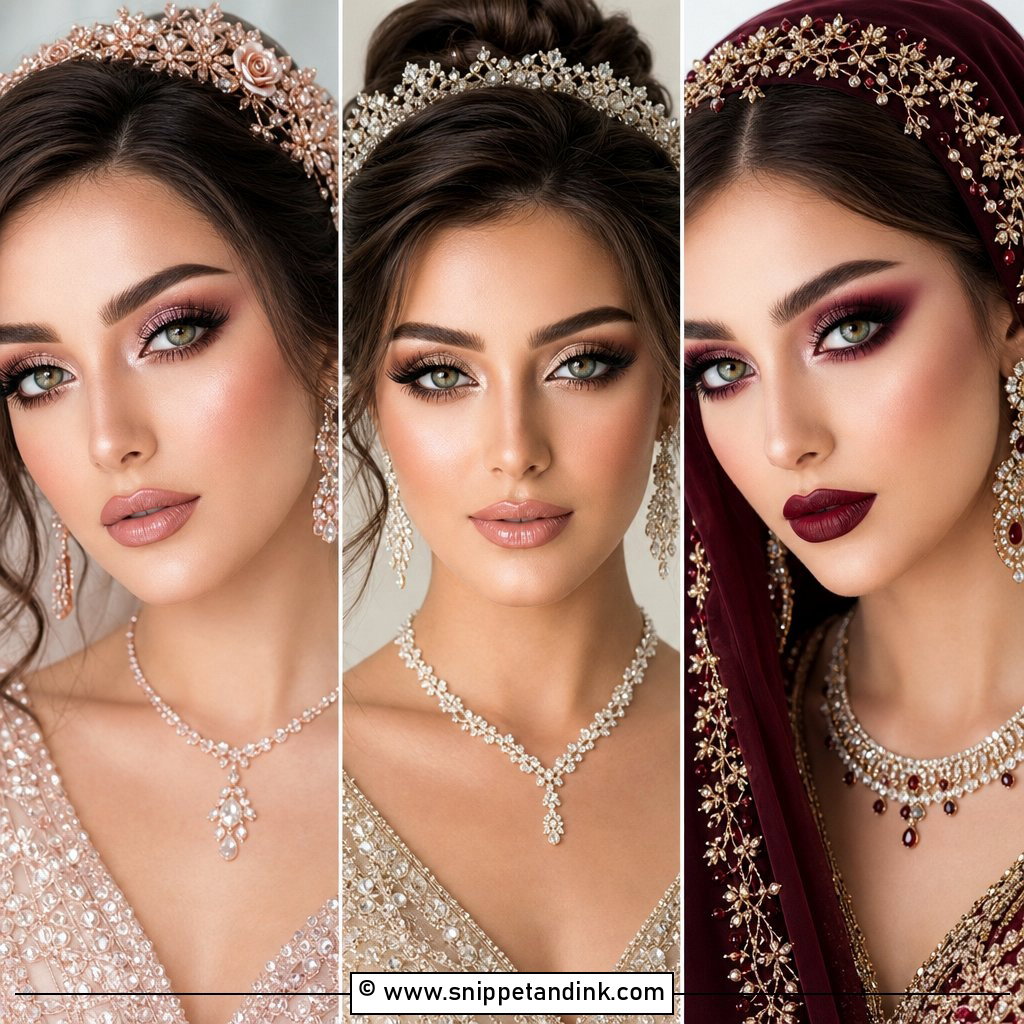 30 Bridal Makeup for Green Eyes to Create a Radiant Glow