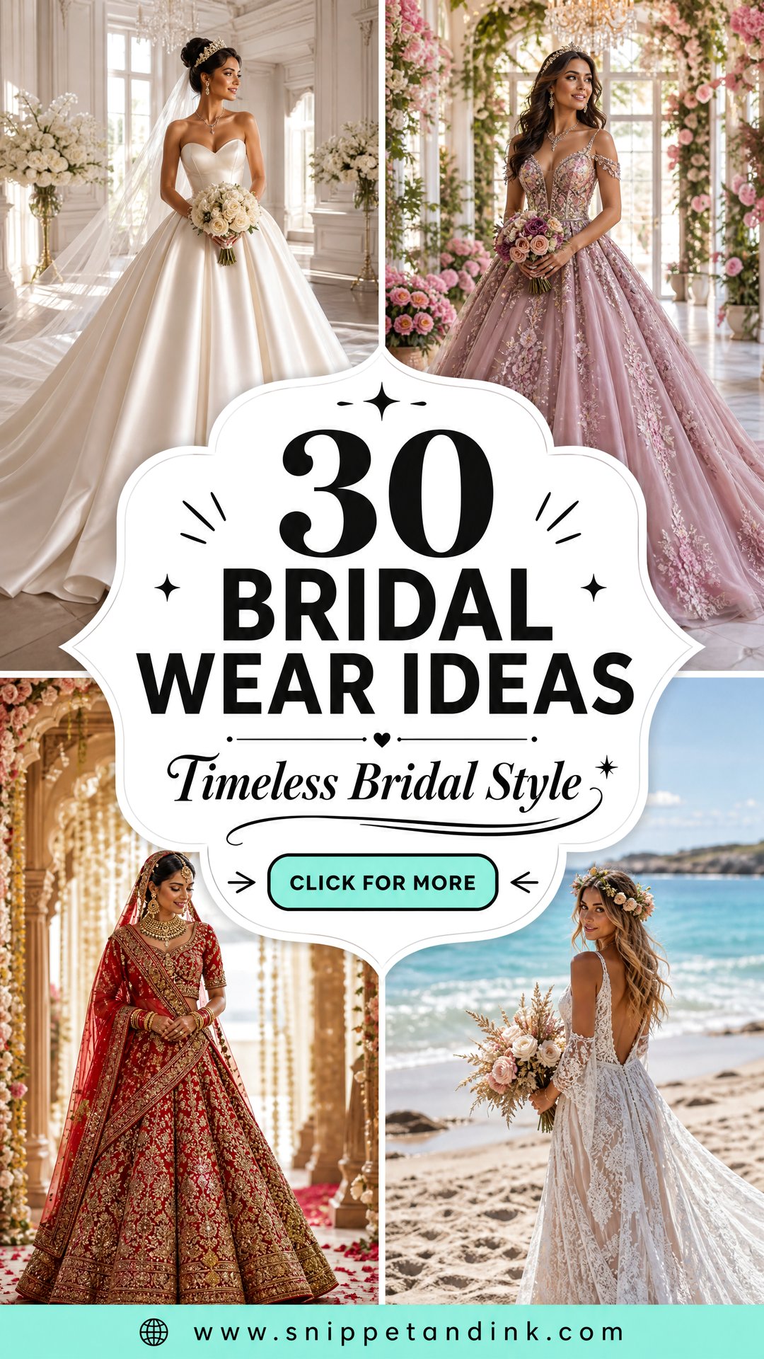 30 Bridal Wear Ideas for Modern Brides With Timeless Style - 30 Bridal Wear Ideas for Modern Brides With Timeless Style