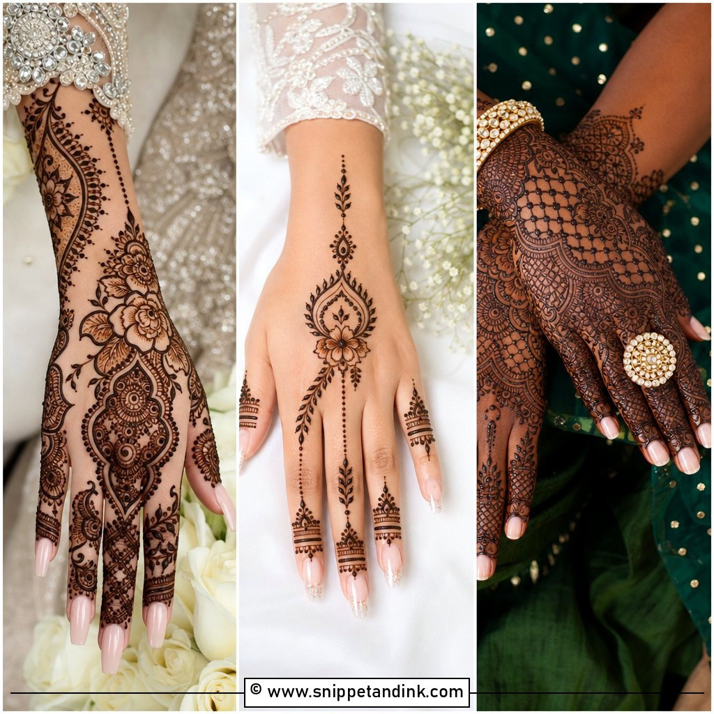 30 Bridal Wedding Mehendi Designs for Intricate Bridal Art