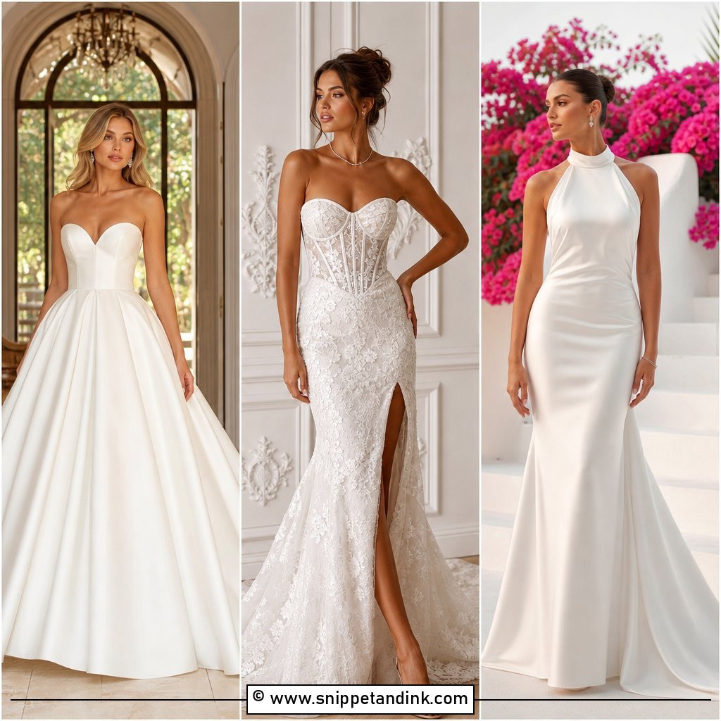 30 Bride Gown Ideas for a Breathtaking Wedding Look
