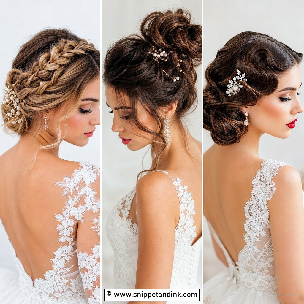 30 Bride Hairstyle Ideas for Stunning Wedding Day Beauty
