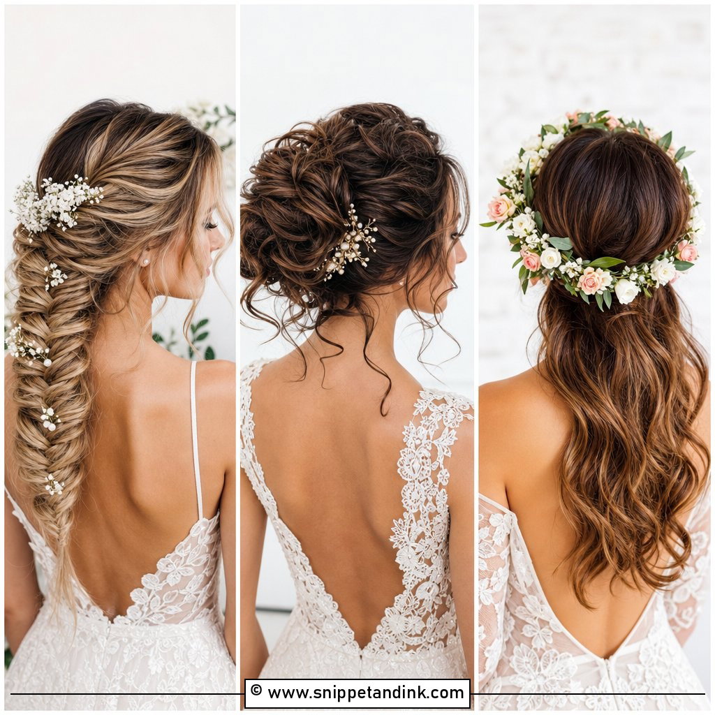 30 Bride Wedding Hair Styles for Soft Modern Bridal Glam