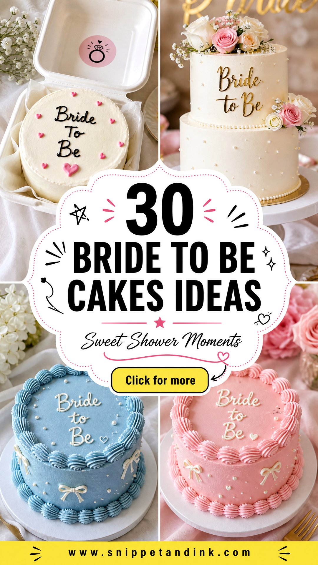30 Bride to Be Cakes Ideas for Sweet Bridal Shower Moments - 30 Bride to Be Cakes Ideas for Sweet Bridal Shower Moments